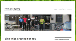 Desktop Screenshot of finishlinecycling.com